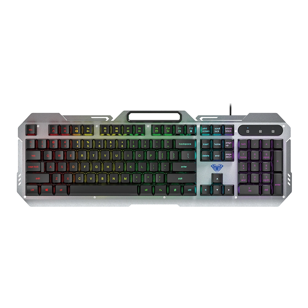 Aula F2023 Wired USB Membrane Gaming Keyboard | Black (F2023)