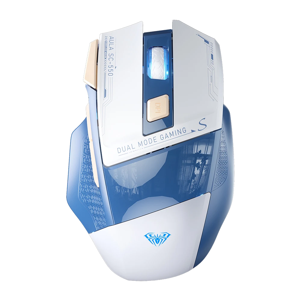 Aula SC550 Wireless & Wired Mouse | Blue (SC550U)