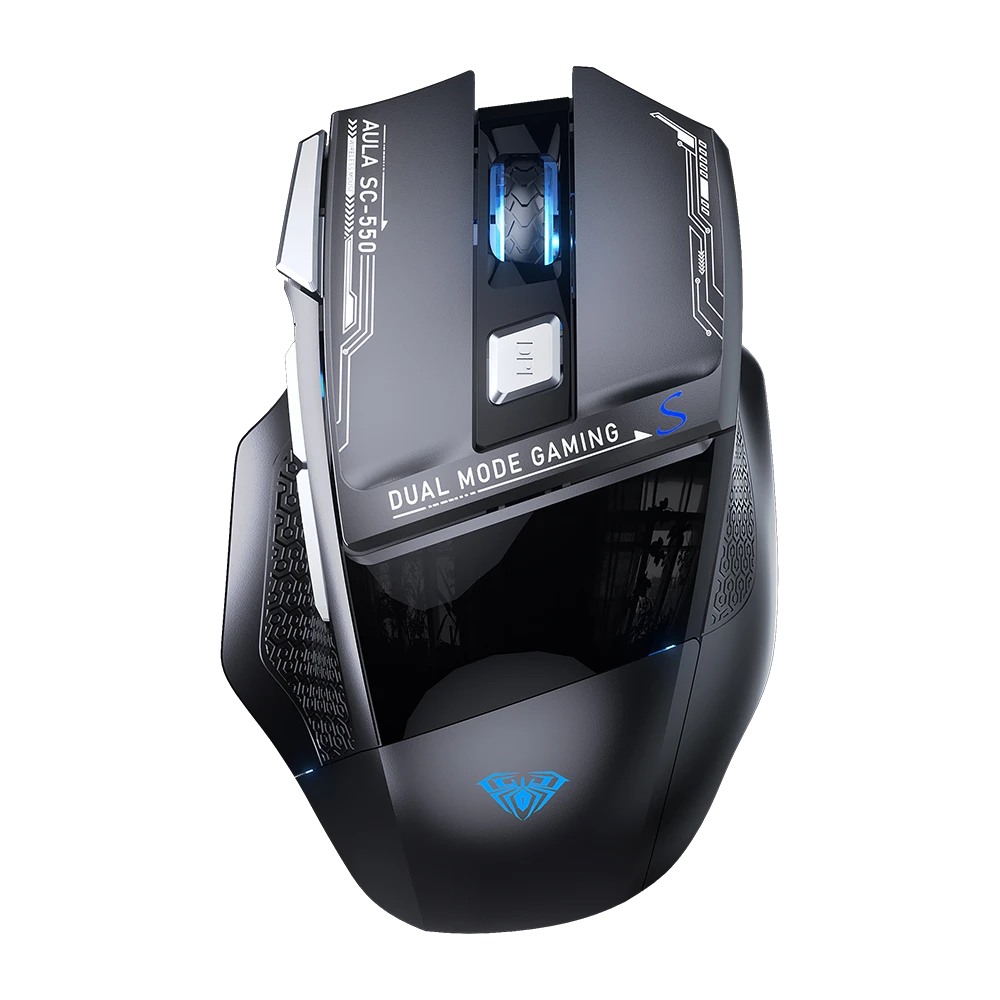 Aula SC550 Wireless & Wired Gaming Mouse | Black (SC550B)