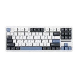 AULA F87 Wireless Trio Mode Mechanical Gaming Keyboard | Smoke Blue Graywood Switch (F87UW)