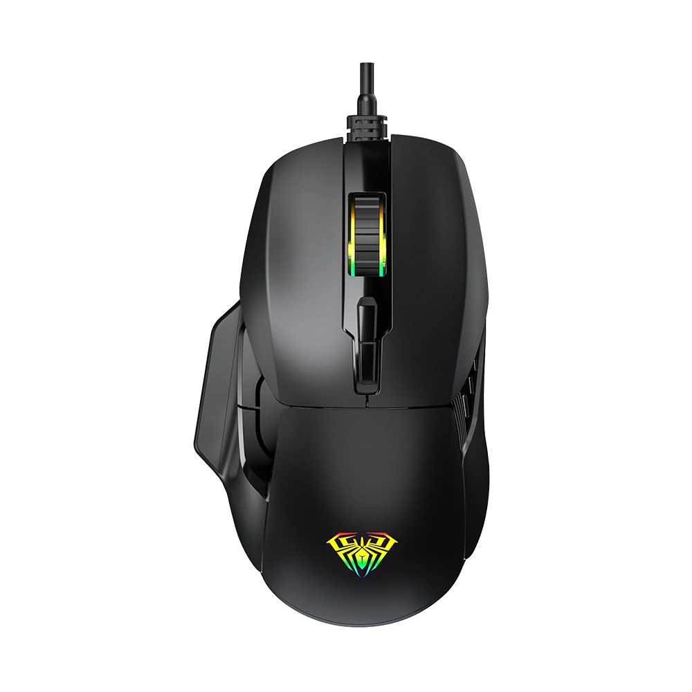 Aula F815 RGB Wired Gaming Mouse 1200-12800 DPI | PC Gaming Mouse (F815B)