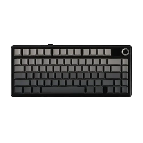 Aula F75 MAX Side-Engraved Keycaps Wireless 3 in 1 Mechanical Gaming Keyboard with Screen and Knob, for PC/Mac/Linux