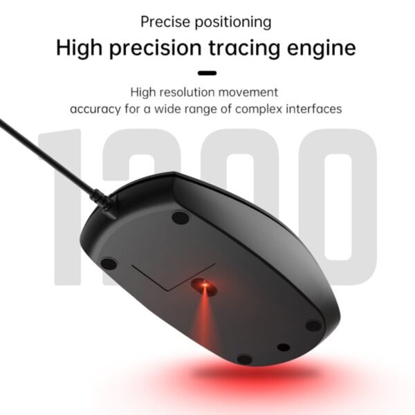 Aula AC101 Wired Keyboard and Mouse Combo | Black (AC101B) - Image 4