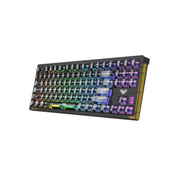 AULA F2028 Wired USB Membrane Gaming Keyboard Black