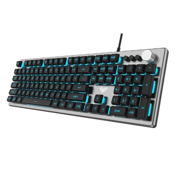 Refurbished AULA F2028 Gaming Keyboard | Black (R-F2028B)