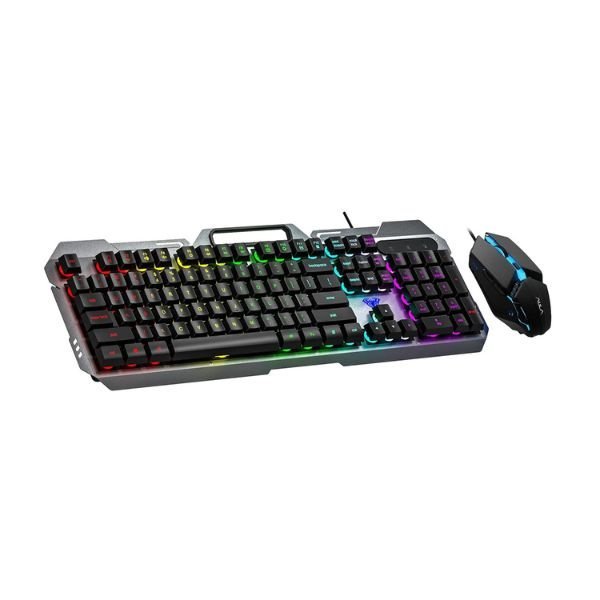 Refurbished AULA F2023 wired membrane combo Keyboard & mouse (R-F2023Combo)