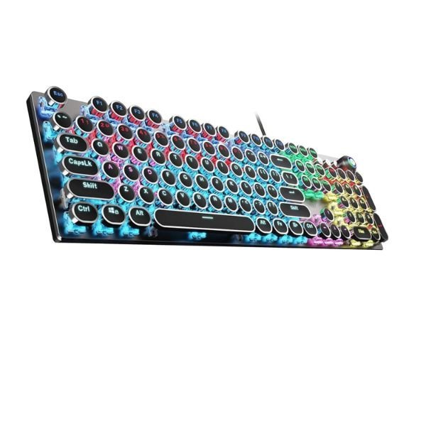 Refurbished AULA F2088 Wired Mechanical Gaming Keyboard Without Handrest | Black, Brown Switches (R-F2088WHB)