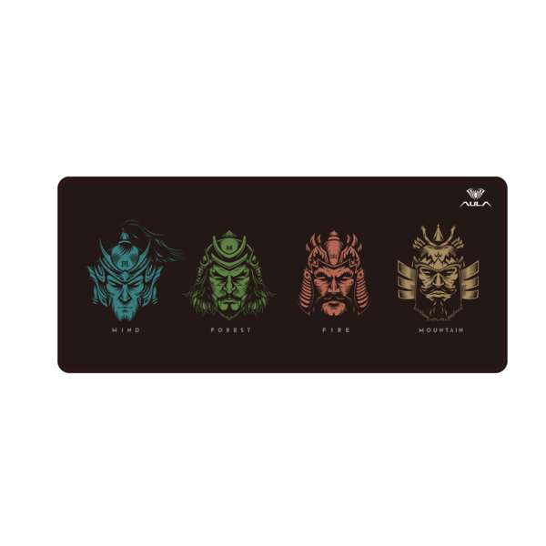 AULA MP-WFFM Extended Gaming Mouse pad 700x300x2mm Non-Slip Rubber Base (Black)
